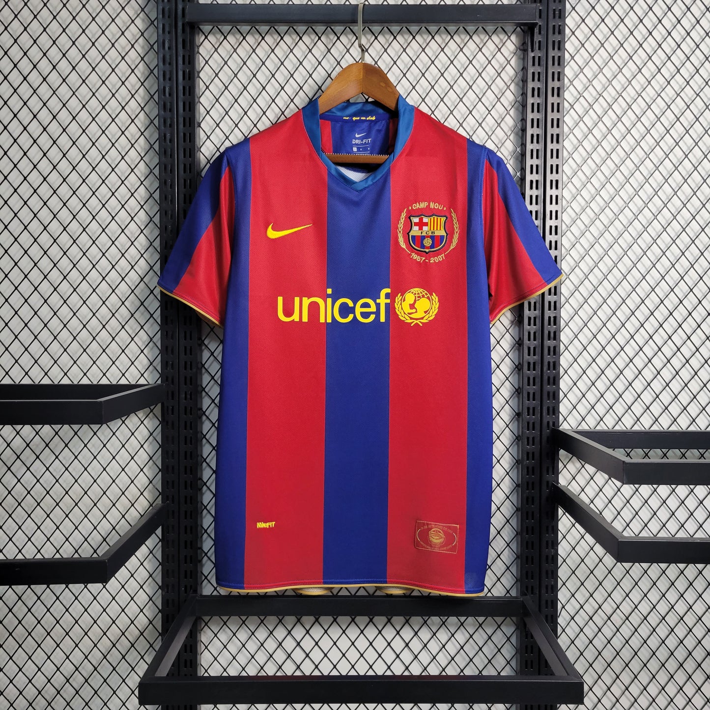 Retro 07-08 Barcelona Home Size S-XXL | 复古/Retro | R | Betty ali Chinese suppliers