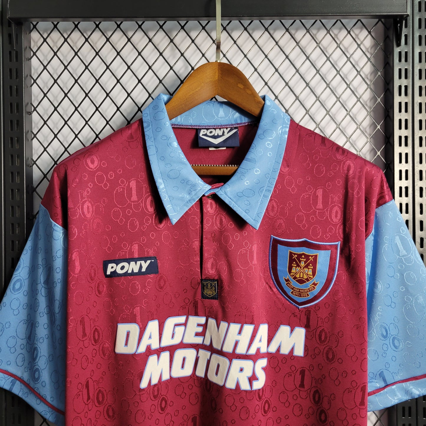 Retro 1995-97 West Ham home S-XXL | 复古/Retro | R | Betty ali Chinese suppliers