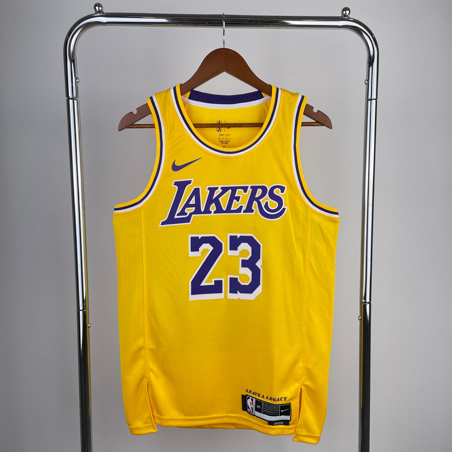 23 season Lakers round neck yellow #24 #23 #15#8 #6 #3NBA | NBA | NBA | Betty ali Chinese suppliers