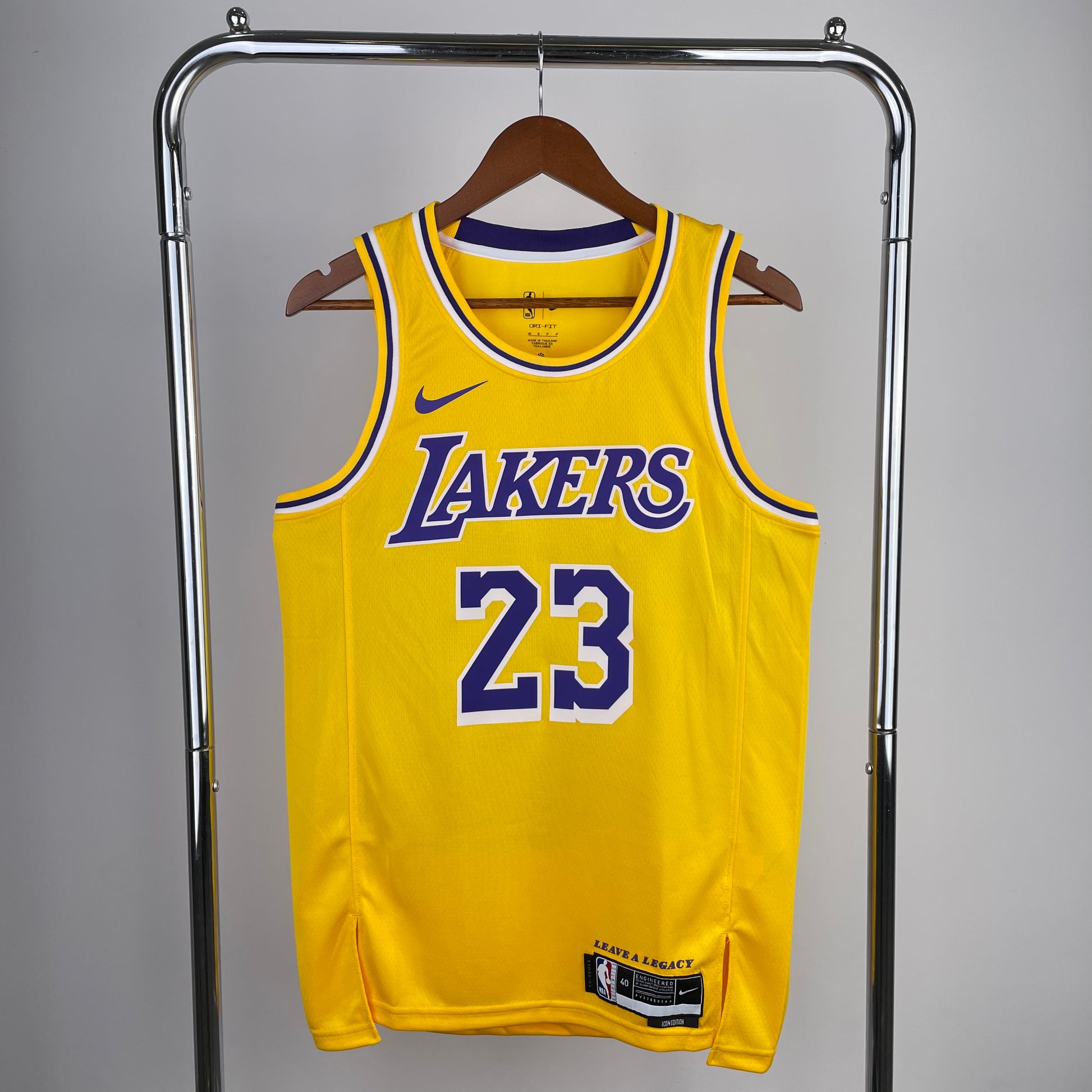 23 season Lakers round neck yellow #24 #23 #15#8 #6 #3NBA | NBA | NBA | Betty ali Chinese suppliers