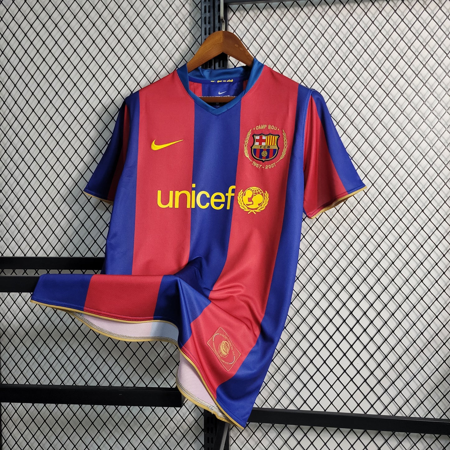 Retro 07-08 Barcelona Home Size S-XXL | 复古/Retro | R | Betty ali Chinese suppliers