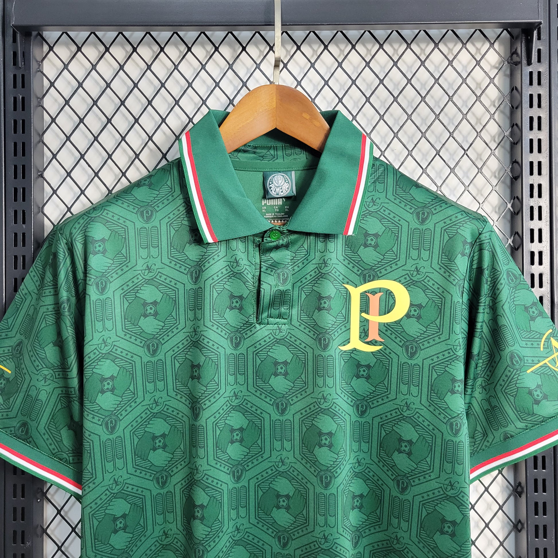 22/23 Palmeiras Green POLO Size S-XXL（Men's Fan Edition） | 衬衫 | Betty ali Chinese suppliers