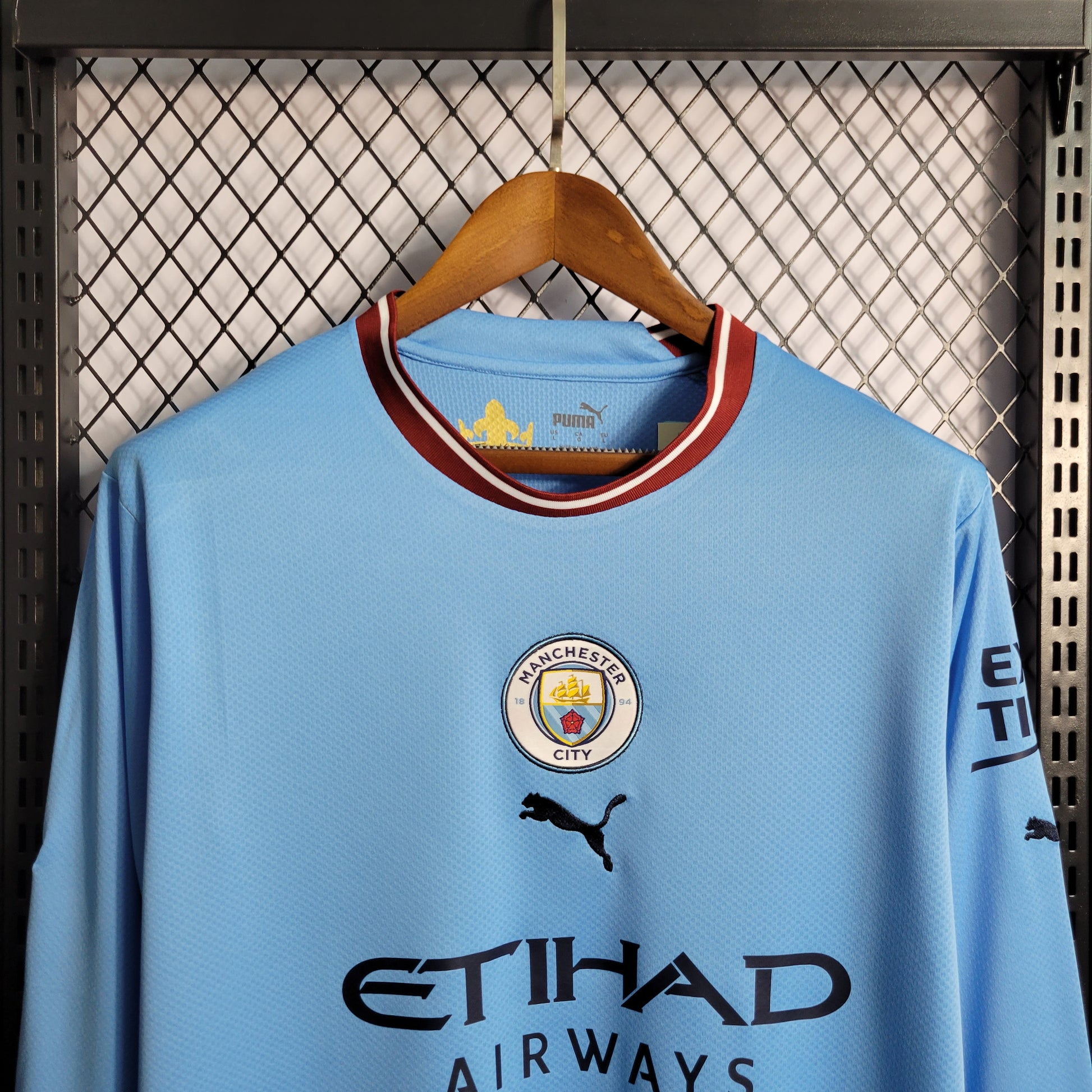 22/23 Long Sleeve Manchester City Home S-XXL|）（Men's Fan Edition） | 衬衫 | M2-1 | 中国供应商