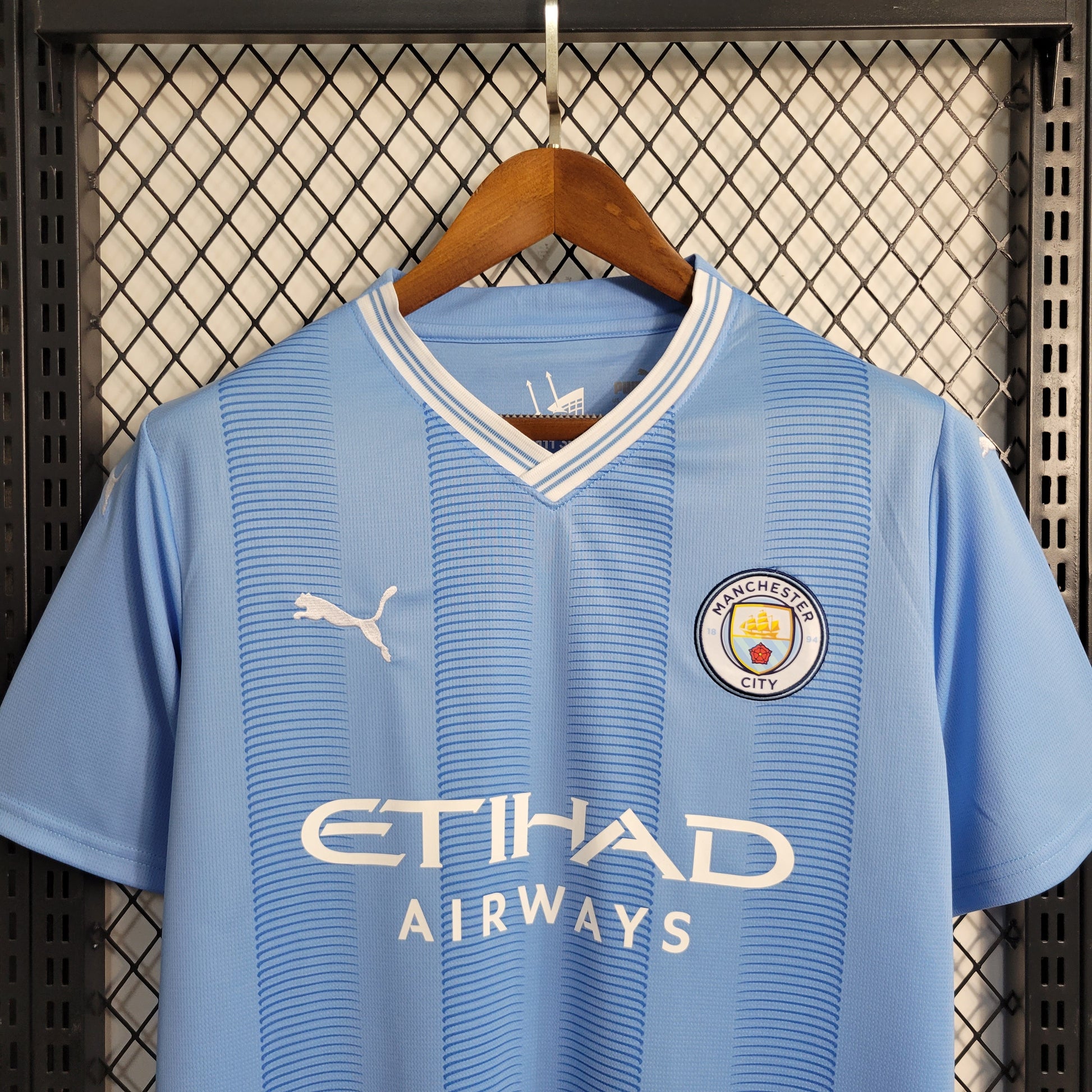 23-24 Manchester City Home Size S-4XL（Men's fan version） | 衬衫 | M2-1 | 中国供应商