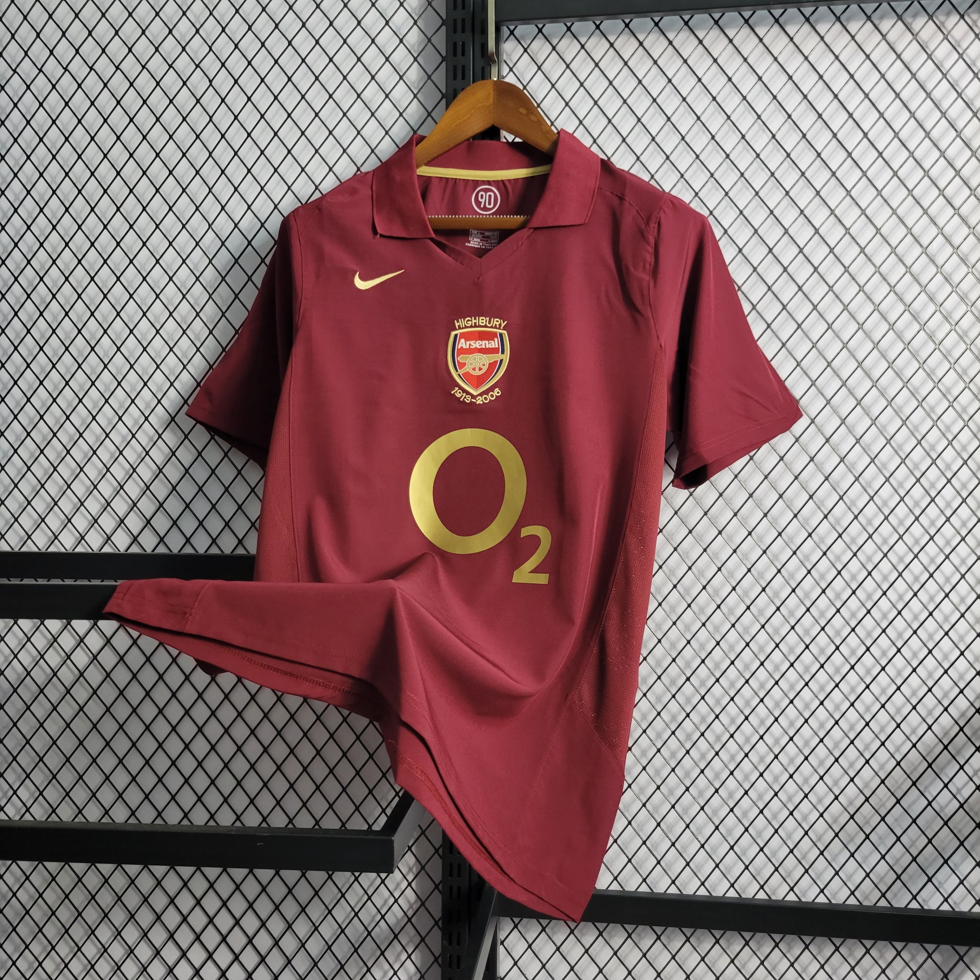 Retro 05/06 Arsenal Home Size S-XXL | 复古/Retro | R | Betty ali Chinese suppliers