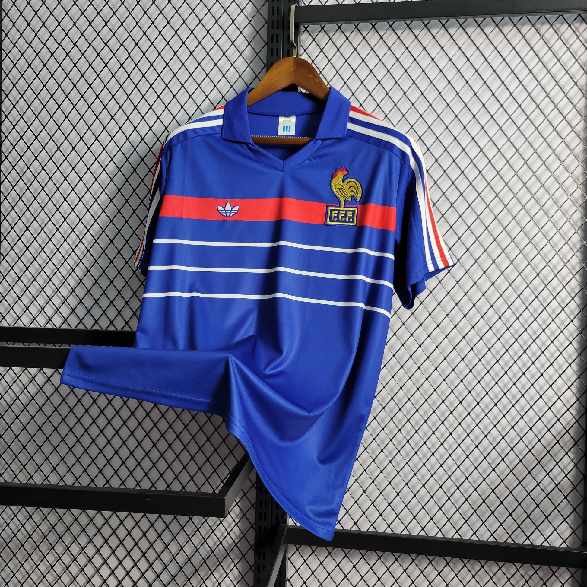 Retro 84-86 European Cup Champions France Home S-XXL | 复古/Retro | R | Betty ali Chinese suppliers