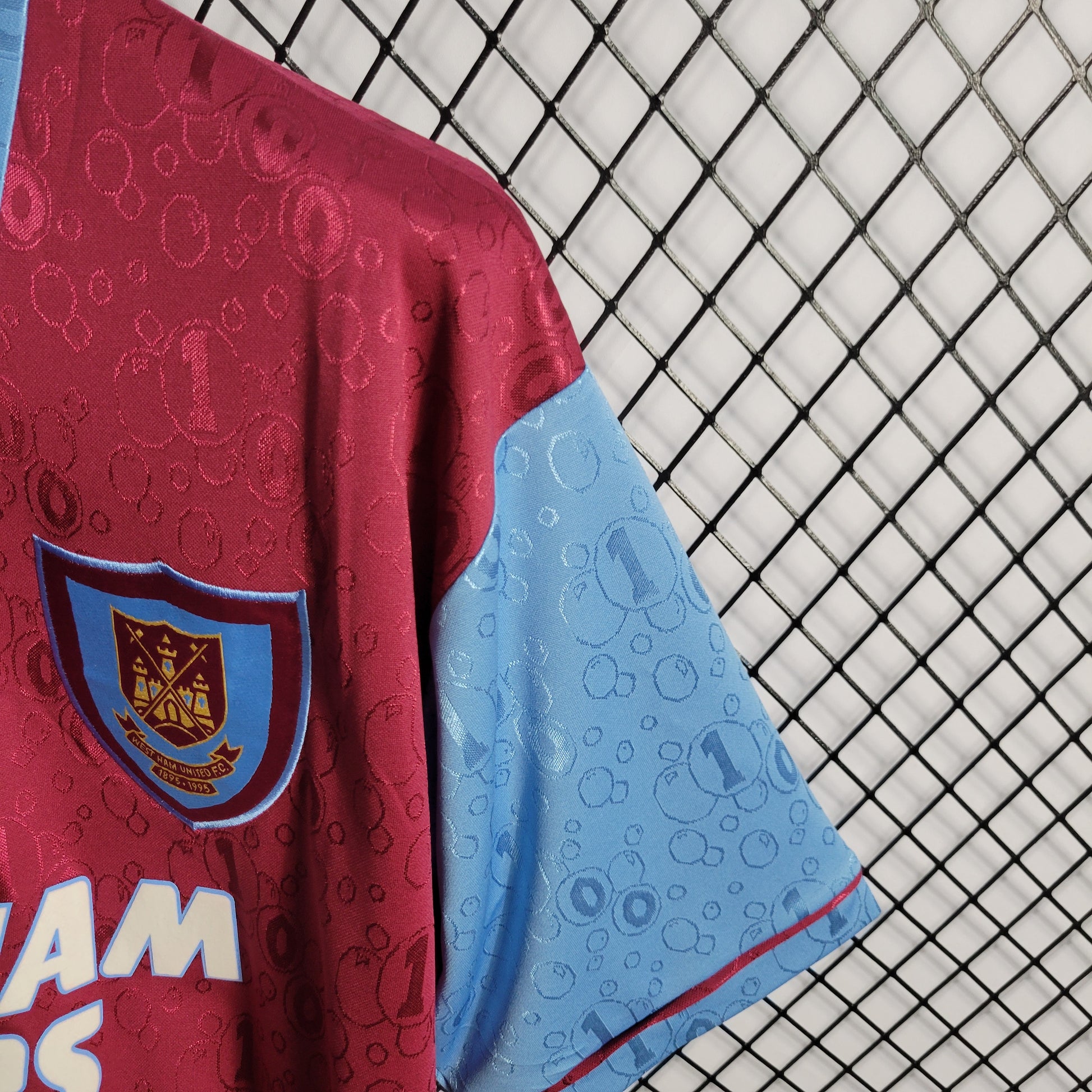 Retro 1995-97 West Ham home S-XXL | 复古/Retro | R | Betty ali Chinese suppliers