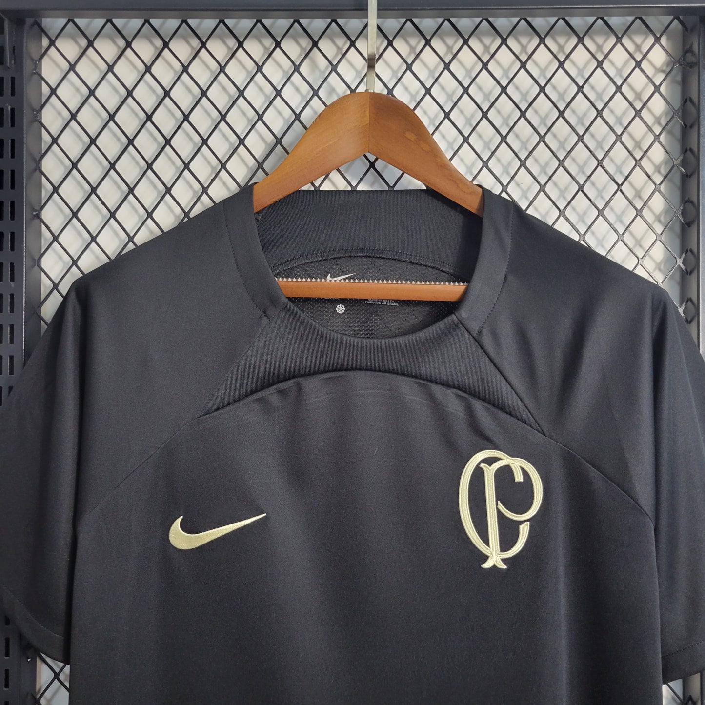 22/23 Corinthians Training Shirt Black Size S-4XL（Men's Fan Edition） | 衬衫 | M1-1 | Betty ali Chinese suppliers