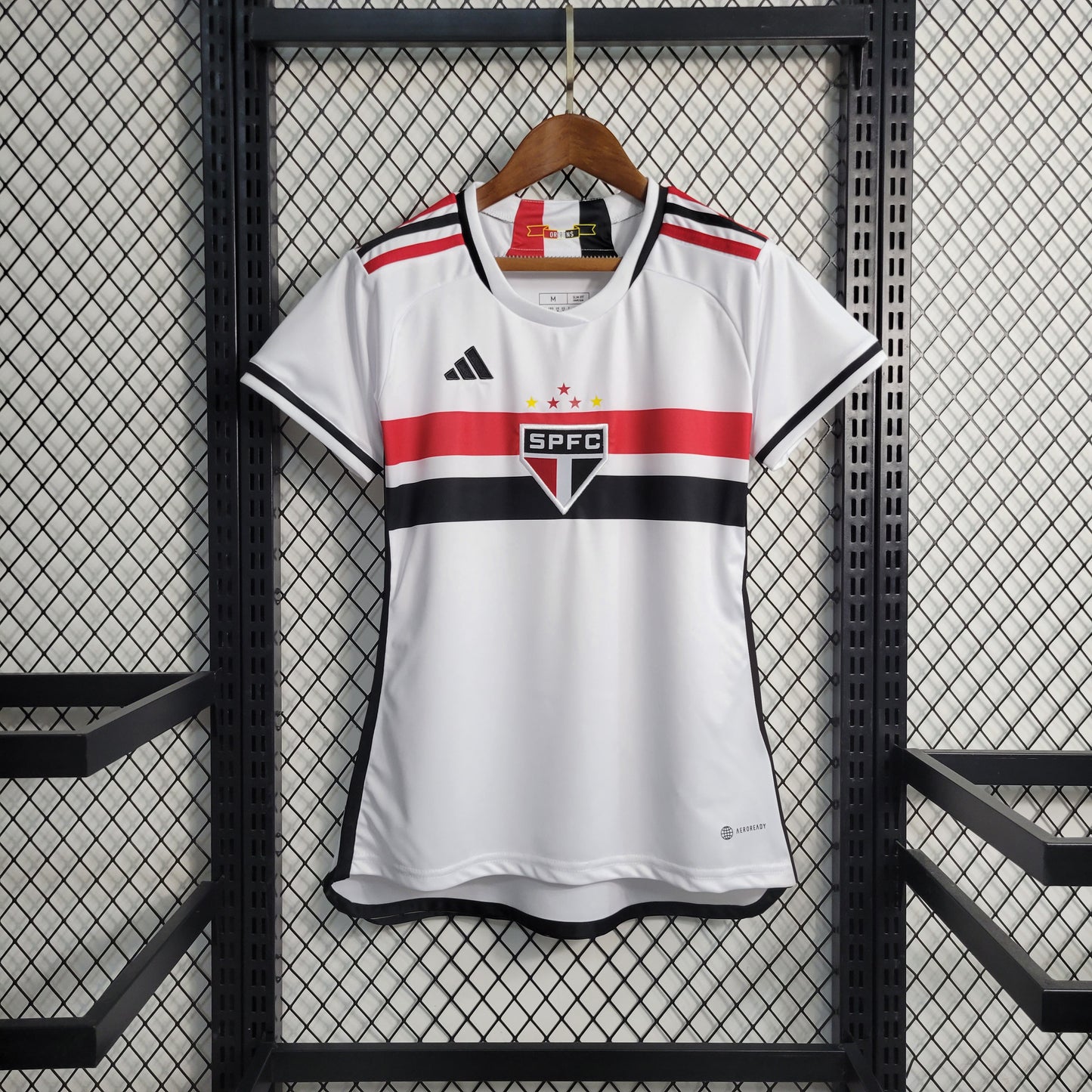 23-24 Women's Sao Paulo Home Size S-XXL（Ladies' Fan Version） | 衬衫 | M1-1 | Betty ali Chinese suppliers