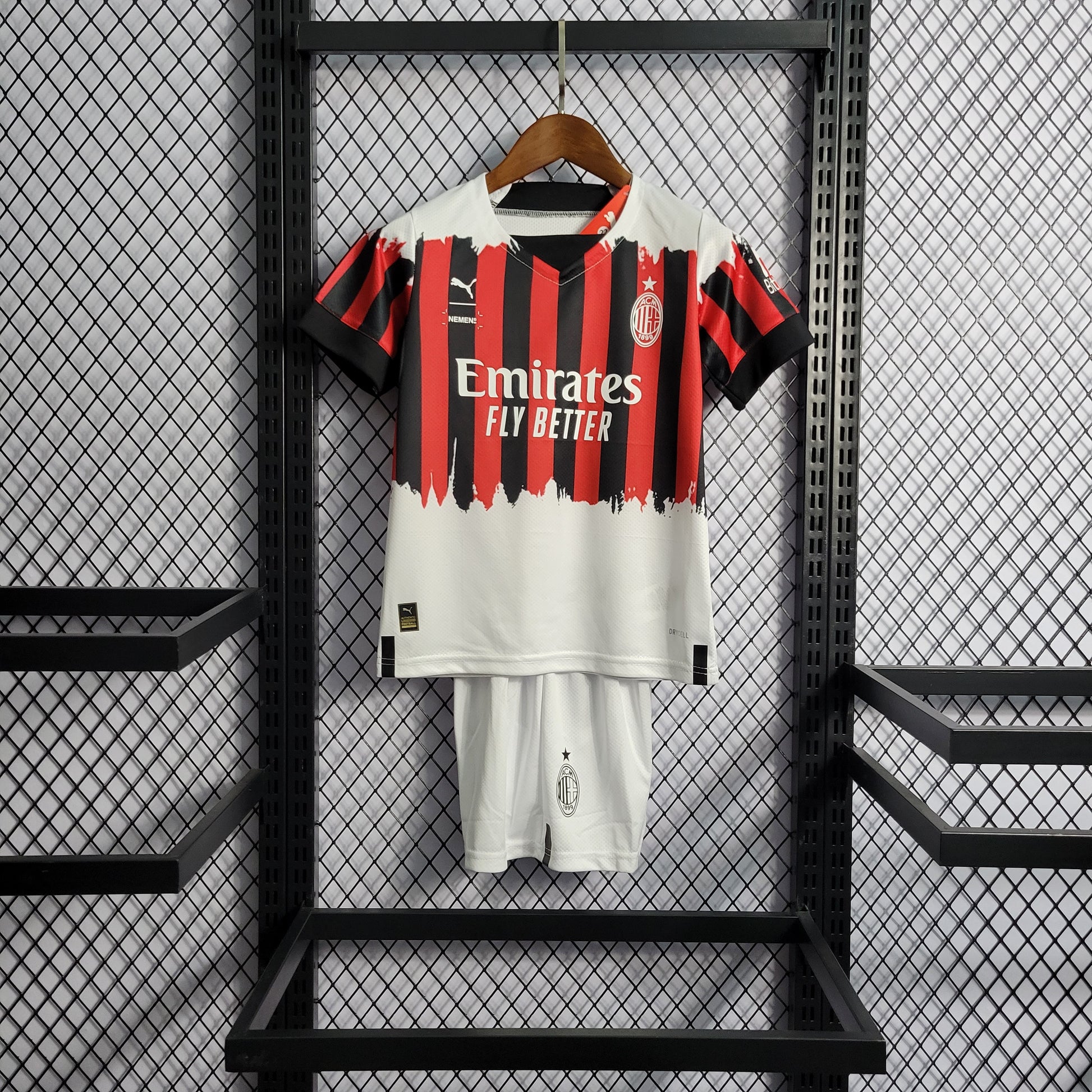 22/23 Kids AC Milan 3rd Away Size: 16-28 | 儿童套装 | 中国供应商