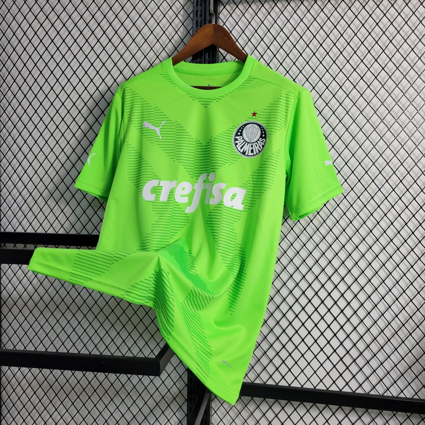 23-24 Palmeiras fluorescent green goalkeeper size S-XXL（Men's Fan Edition） | 衬衫 | Betty ali Chinese suppliers