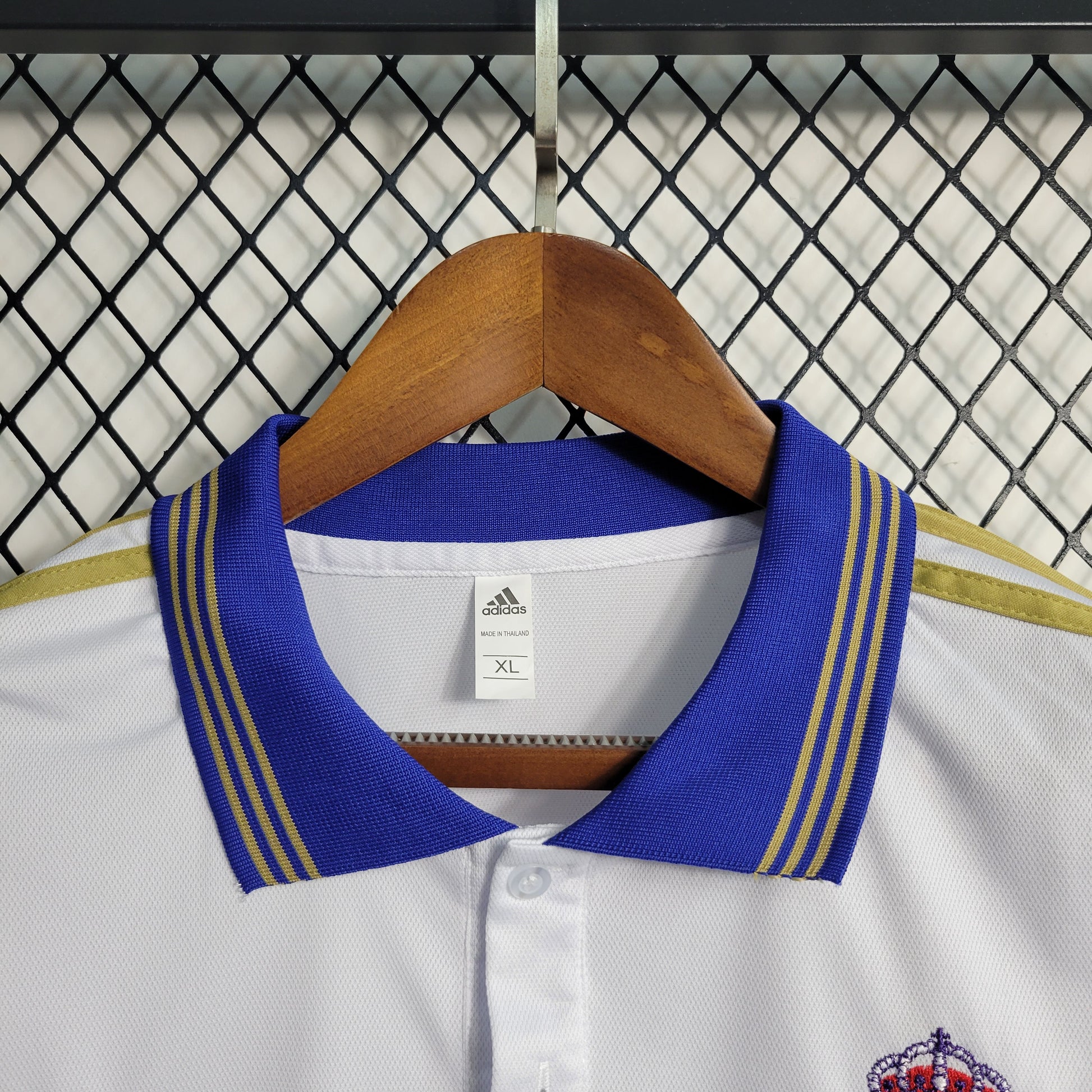 23-24 Real Madrid White POLO Size S-XXL（Men's fan version） | 衬衫 | M2-3 | 中国供应商