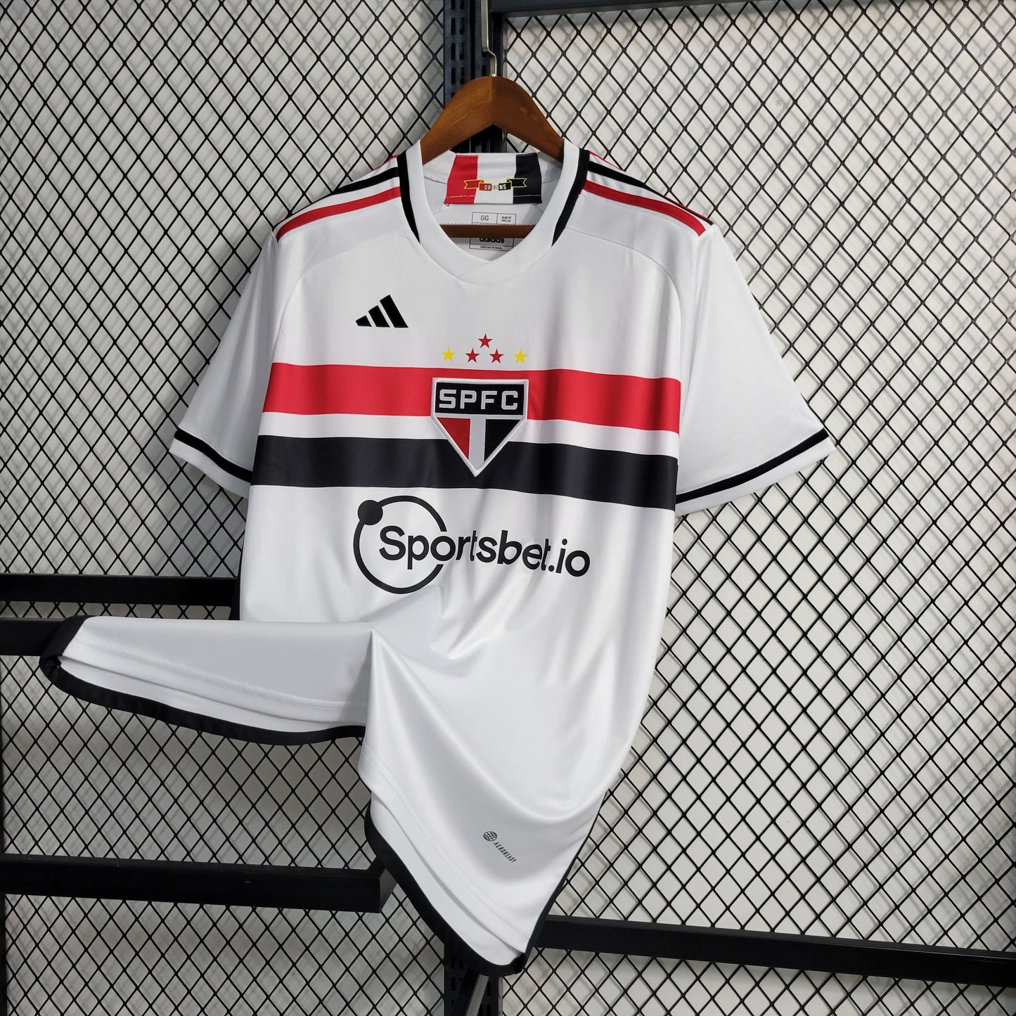 23-24 Sao Paulo Home Size S-4XL (Men's Fan Edition） | 衬衫 | M1-1 | Betty ali Chinese suppliers