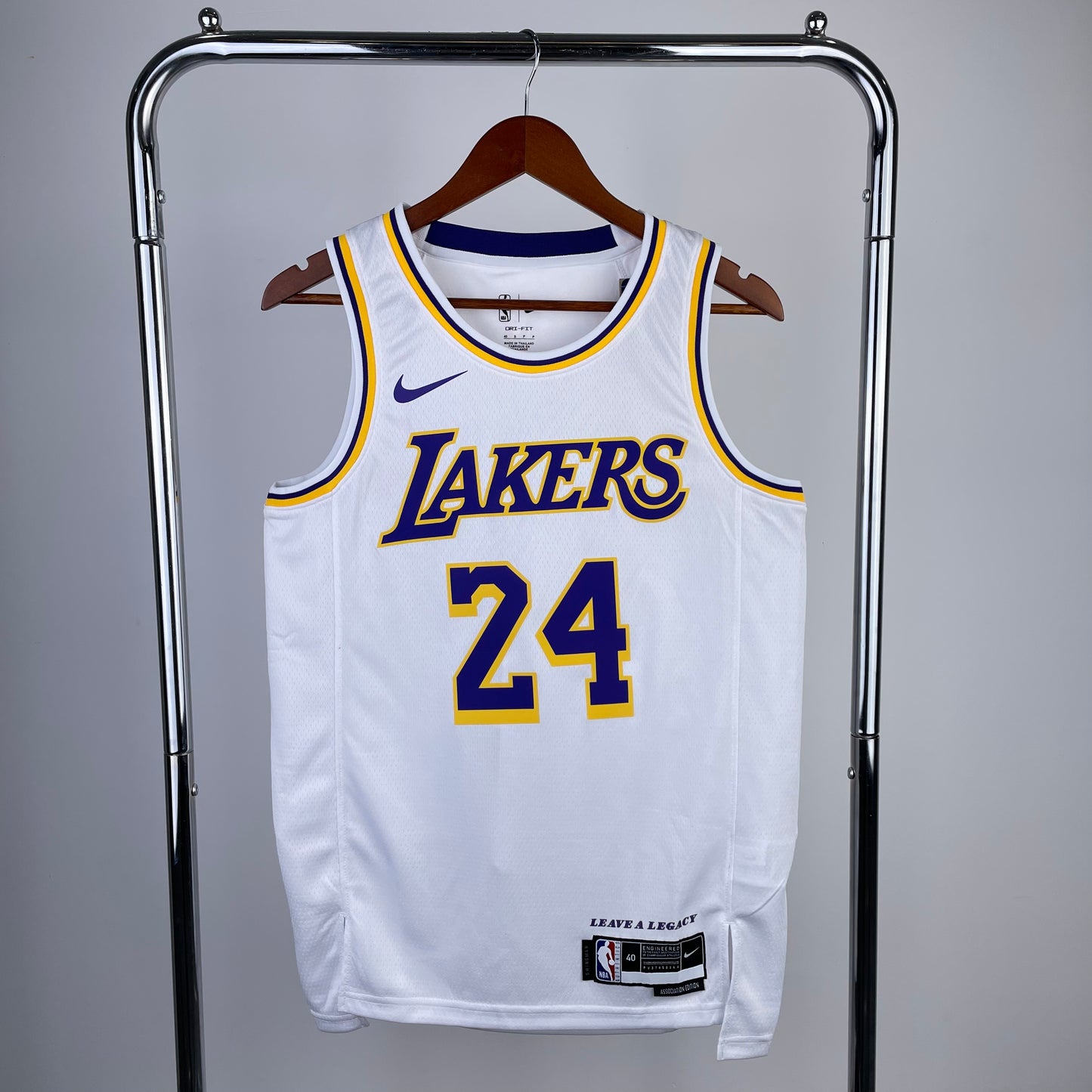 23 season Lakers crew neck white #24 #23#8 #6 #3 NBA | NBA | NBA | Betty ali Chinese suppliers