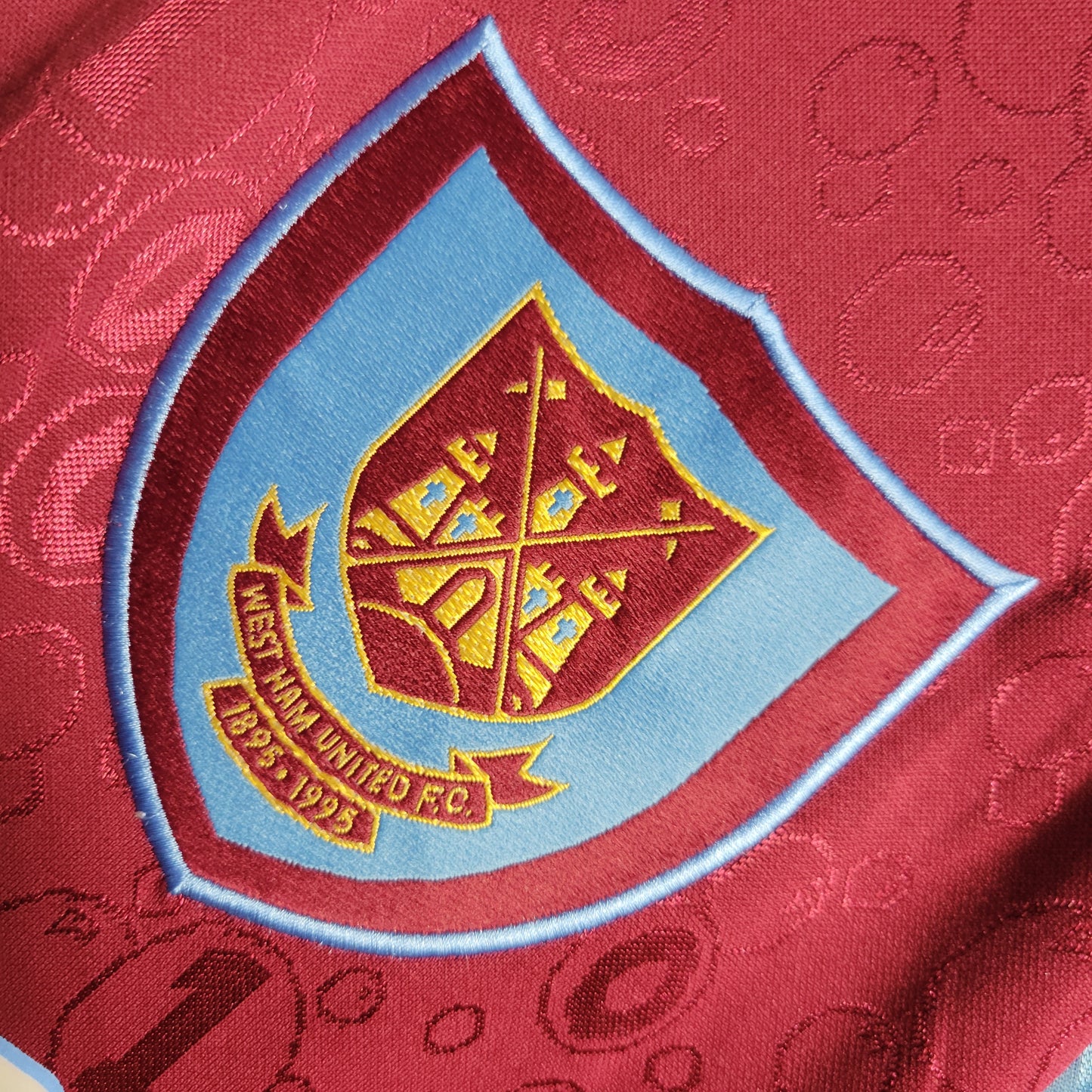 Retro 1995-97 West Ham home S-XXL | 复古/Retro | R | Betty ali Chinese suppliers