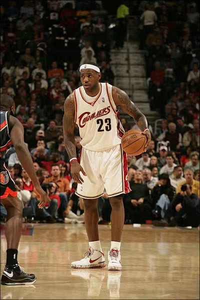 MN heat-pressed retro jersey: SW Cavaliers 03/04 season white NBA : #23 | NBA | NBA | Betty ali Chinese suppliers