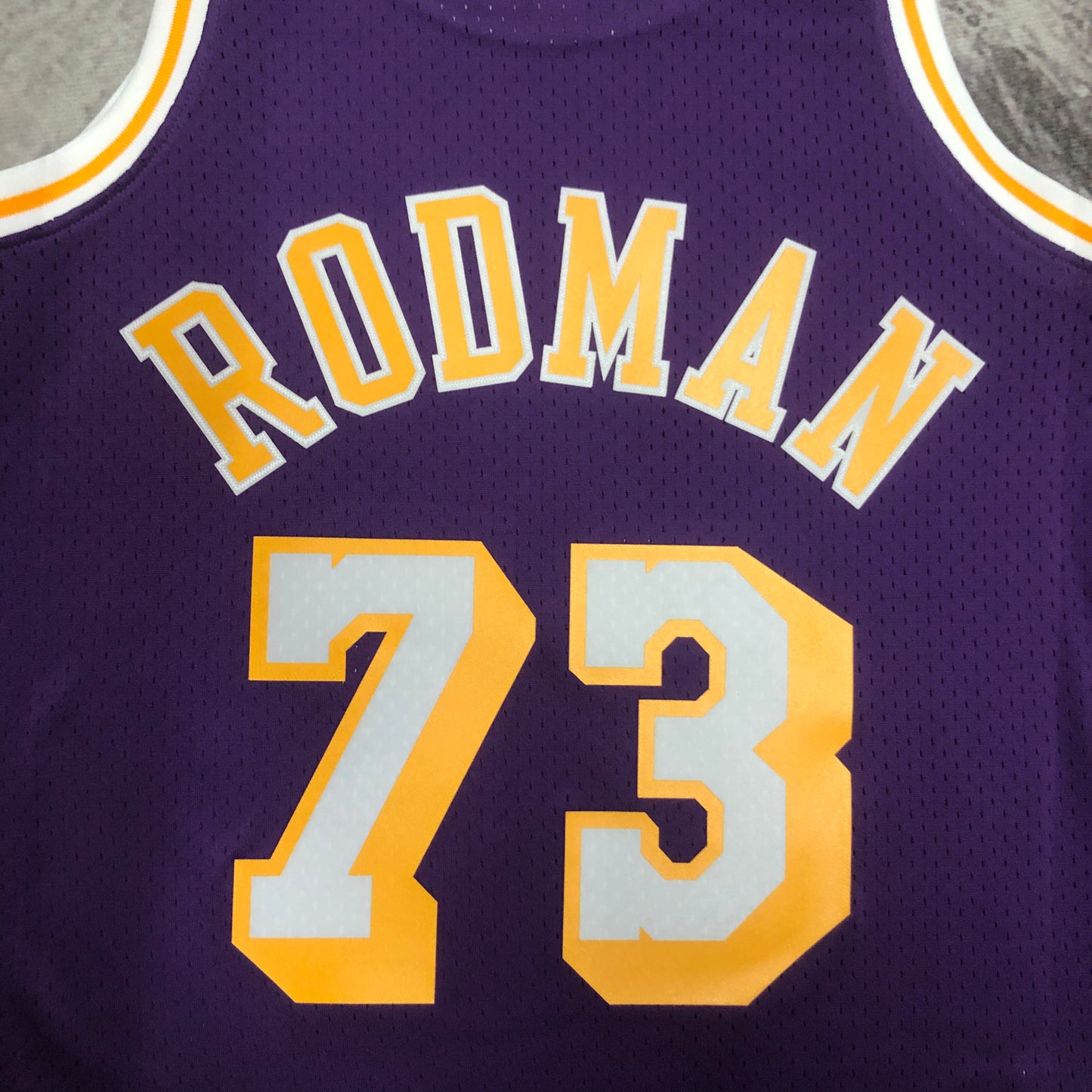 MN hot-pressed retro jersey: SW Lakers 98/99 season round neck purple #73 NBA | NBA | NBA | Betty ali Chinese suppliers