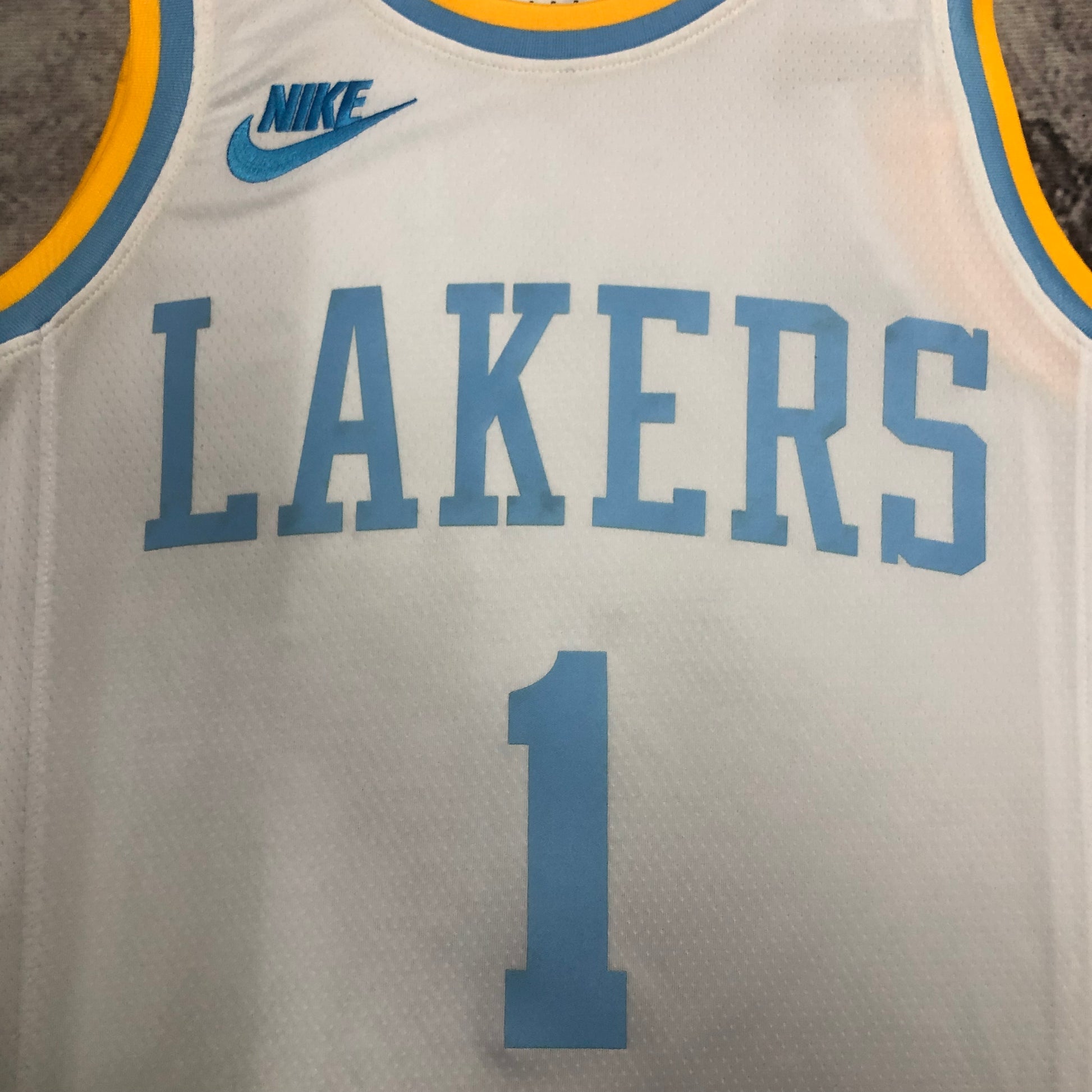 23 season Lakers retro NBA : #1 | NBA | NBA | Betty ali Chinese suppliers