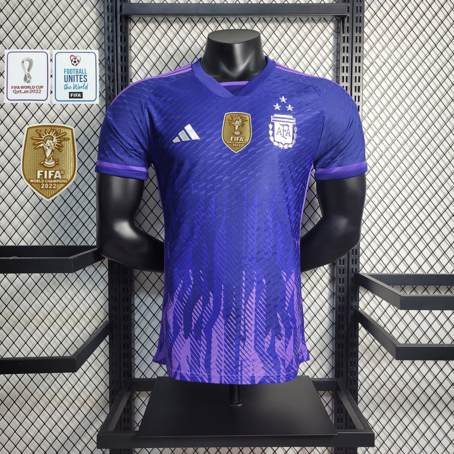 2022 World Cup Argentina away 3-star competition player | 衬衫 | P3-9 | Betty ali Chinese suppliers