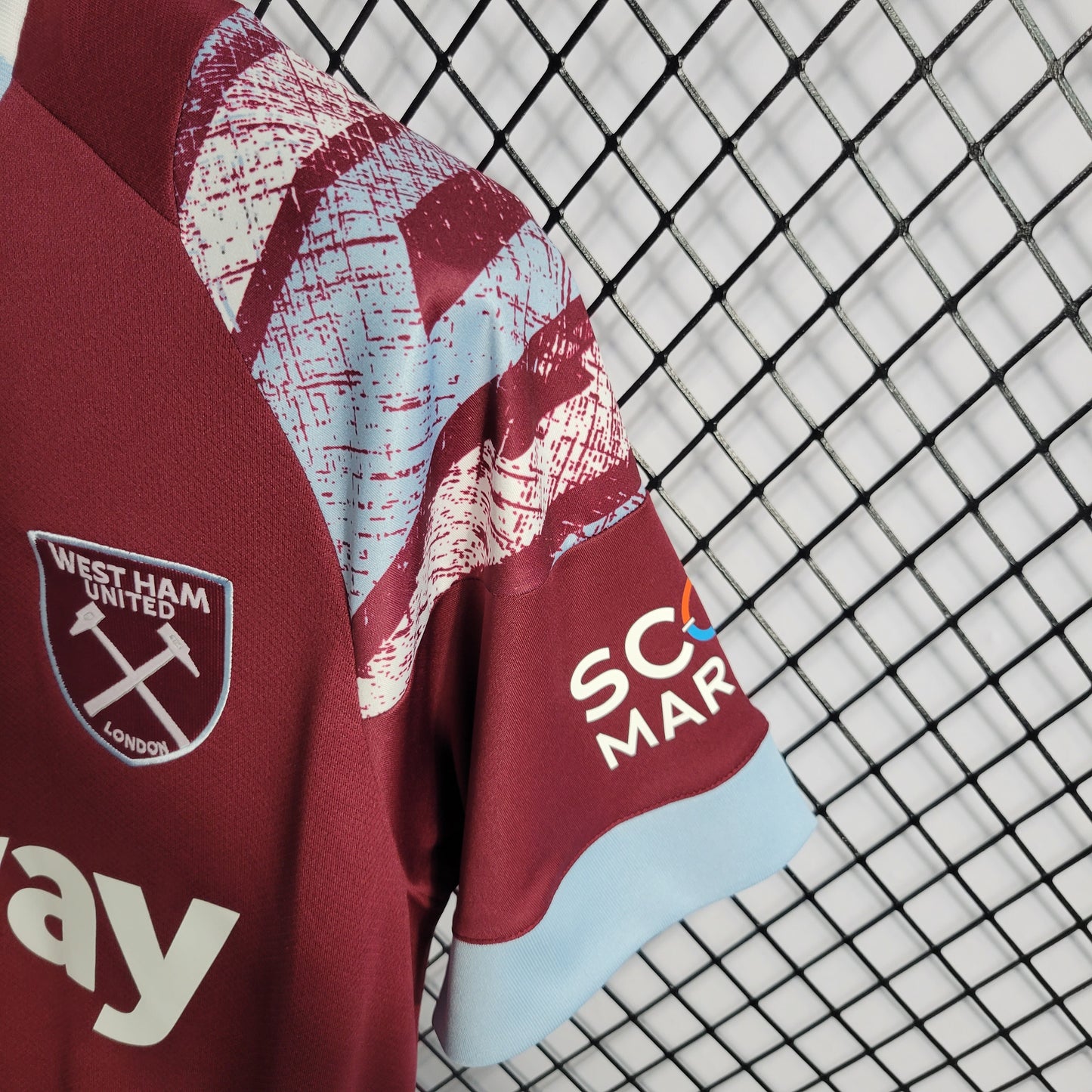 22/23 West Ham home size S-3XL（Men's Fan Edition） | 衬衫 | Betty ali Chinese suppliers