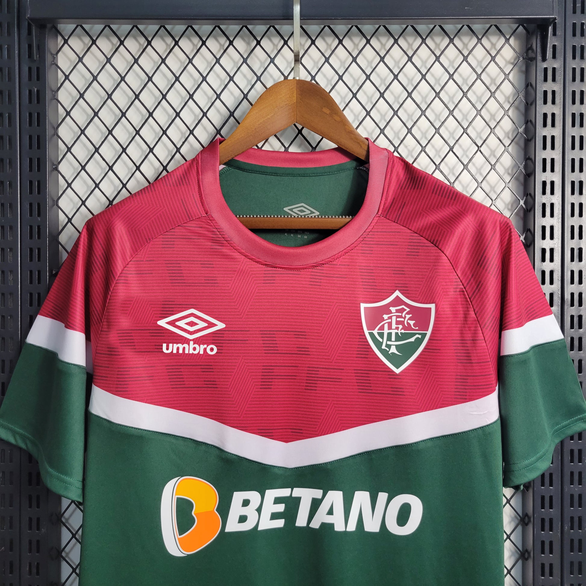 23-24 Fluminense Celestial Training green+Red S-3XL（Men's Fan Edition） | 衬衫 | Betty ali Chinese suppliers