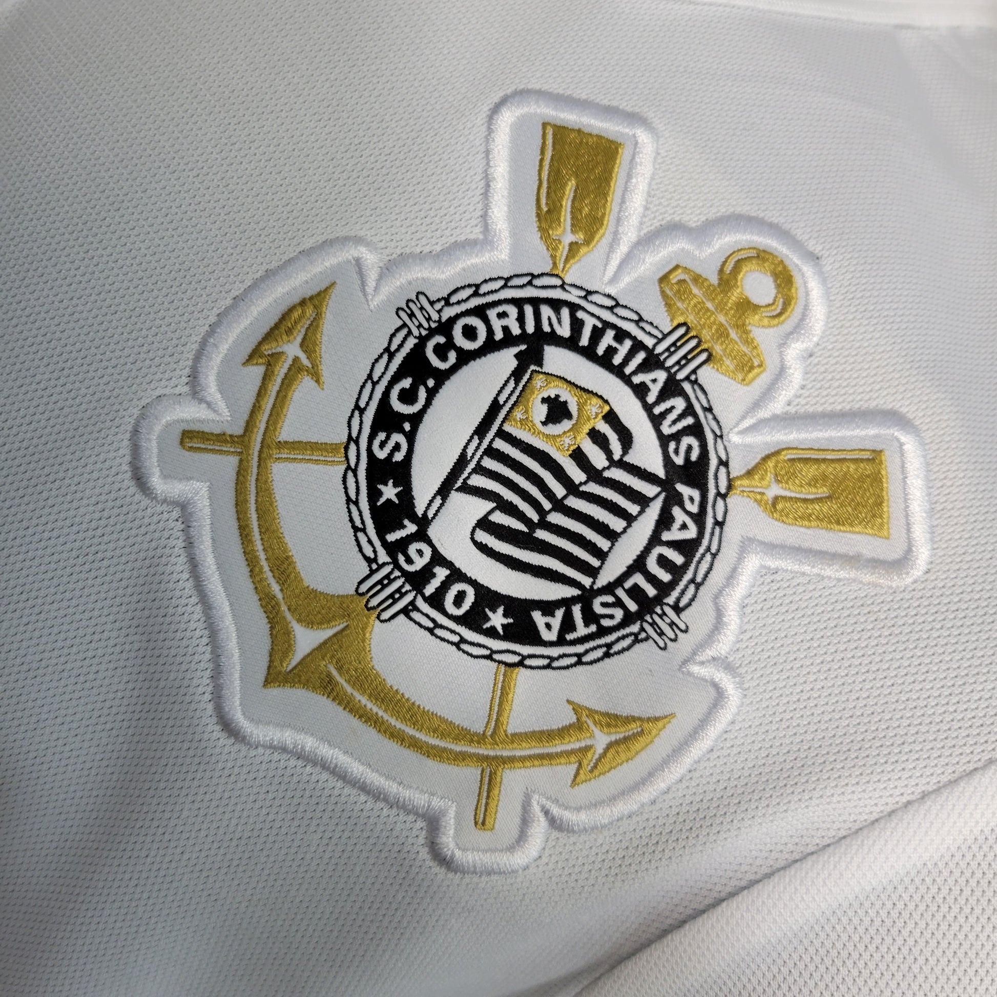 23-24 Corinthians POLO White Size S-XXL（Men's Fan Edition） | 衬衫 | M1-1 | Betty ali Chinese suppliers