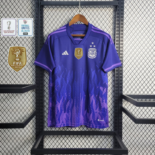 2022 World Cup Argentina away 3-star competition（Men's Fan Edition） | 衬衫 | M3-9 | Betty ali Chinese suppliers