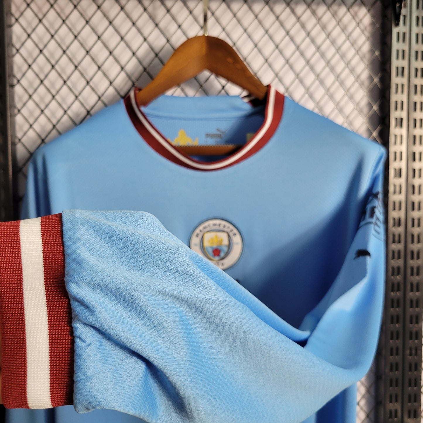 22/23 Long Sleeve Manchester City Home S-XXL|）（Men's Fan Edition） | 衬衫 | M2-1 | 中国供应商