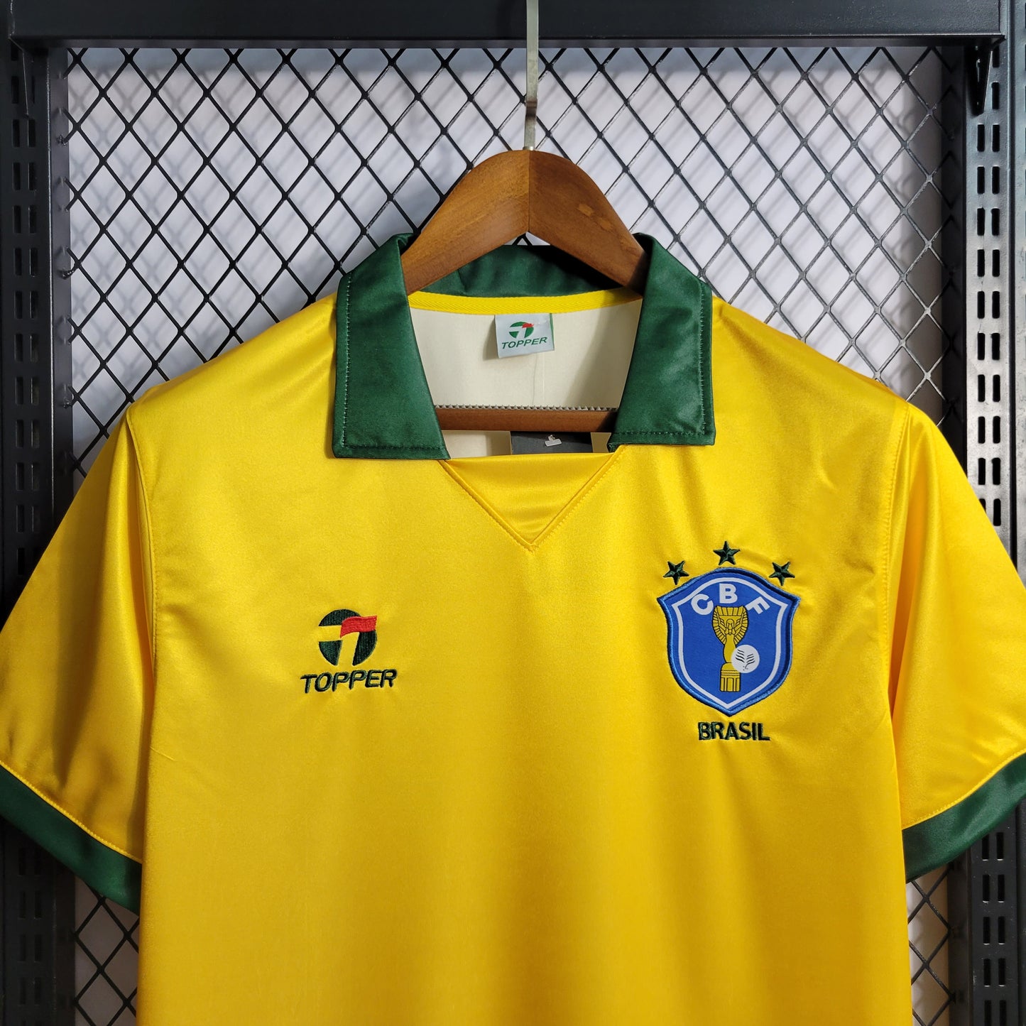 Retro 1988/1990 Brazil Home Size S-XXL | 复古/Retro | R | Betty ali Chinese suppliers