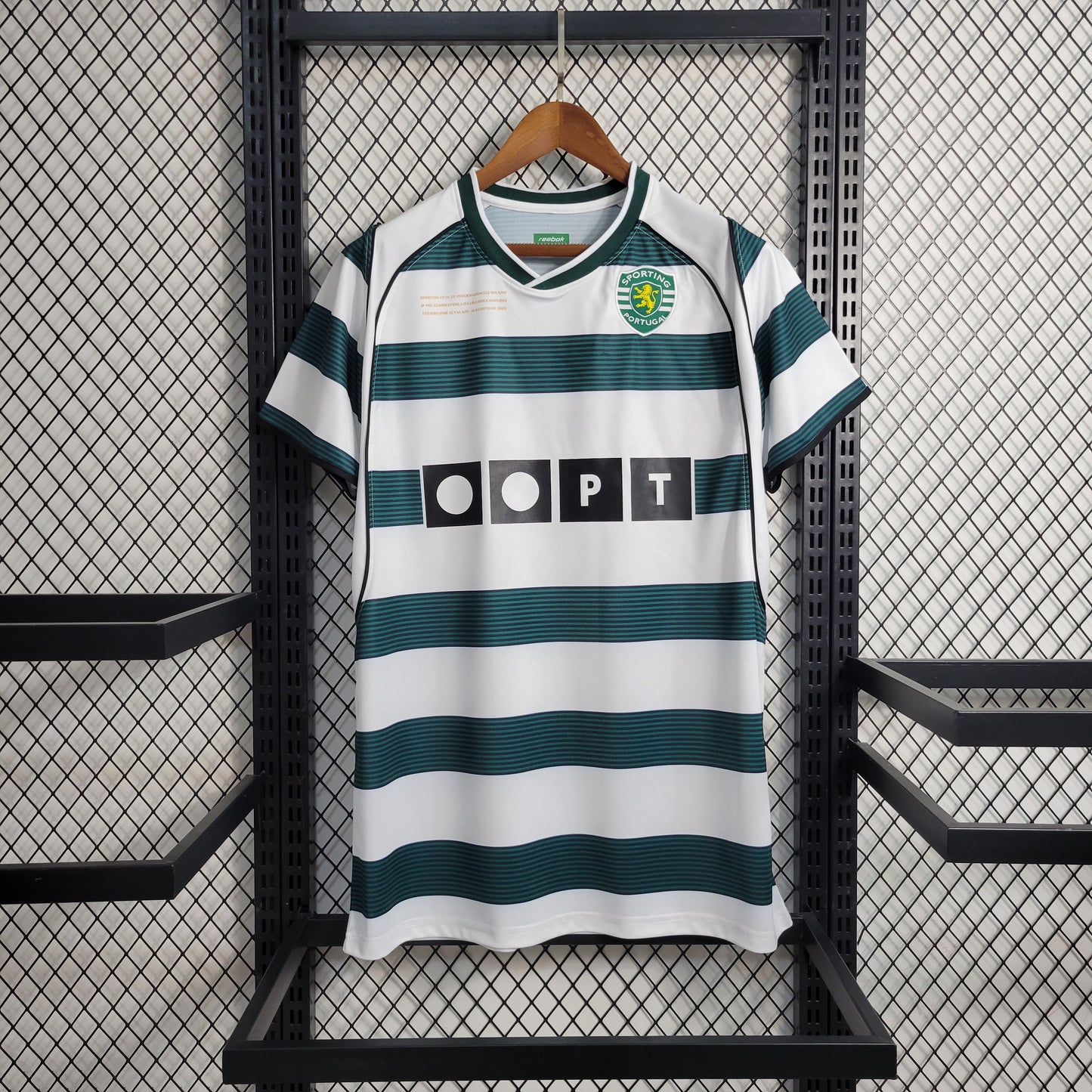 Retro 01-03 Sporting Lisbon, Portugal Home Size S-XXL | 复古/Retro | R | Betty ali Chinese suppliers