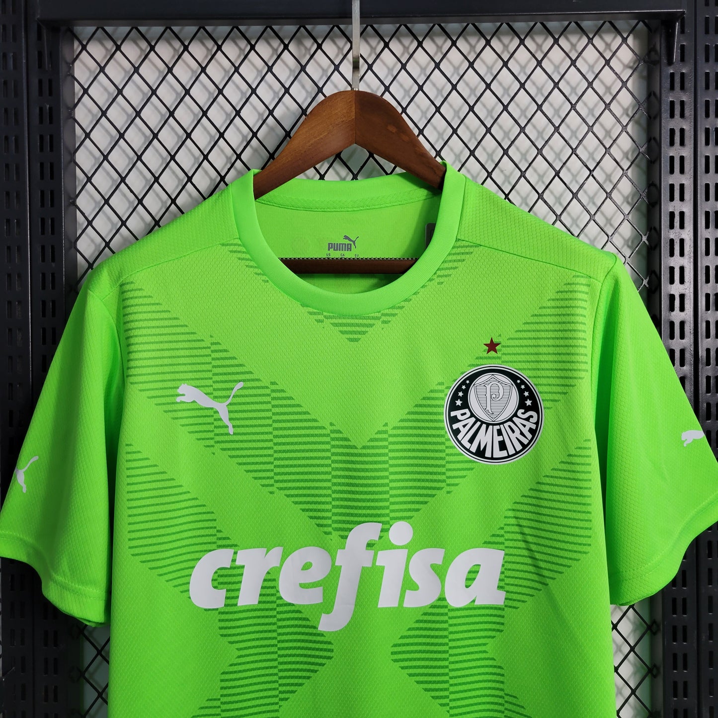 23-24 Palmeiras fluorescent green goalkeeper size S-XXL（Men's Fan Edition） | 衬衫 | Betty ali Chinese suppliers