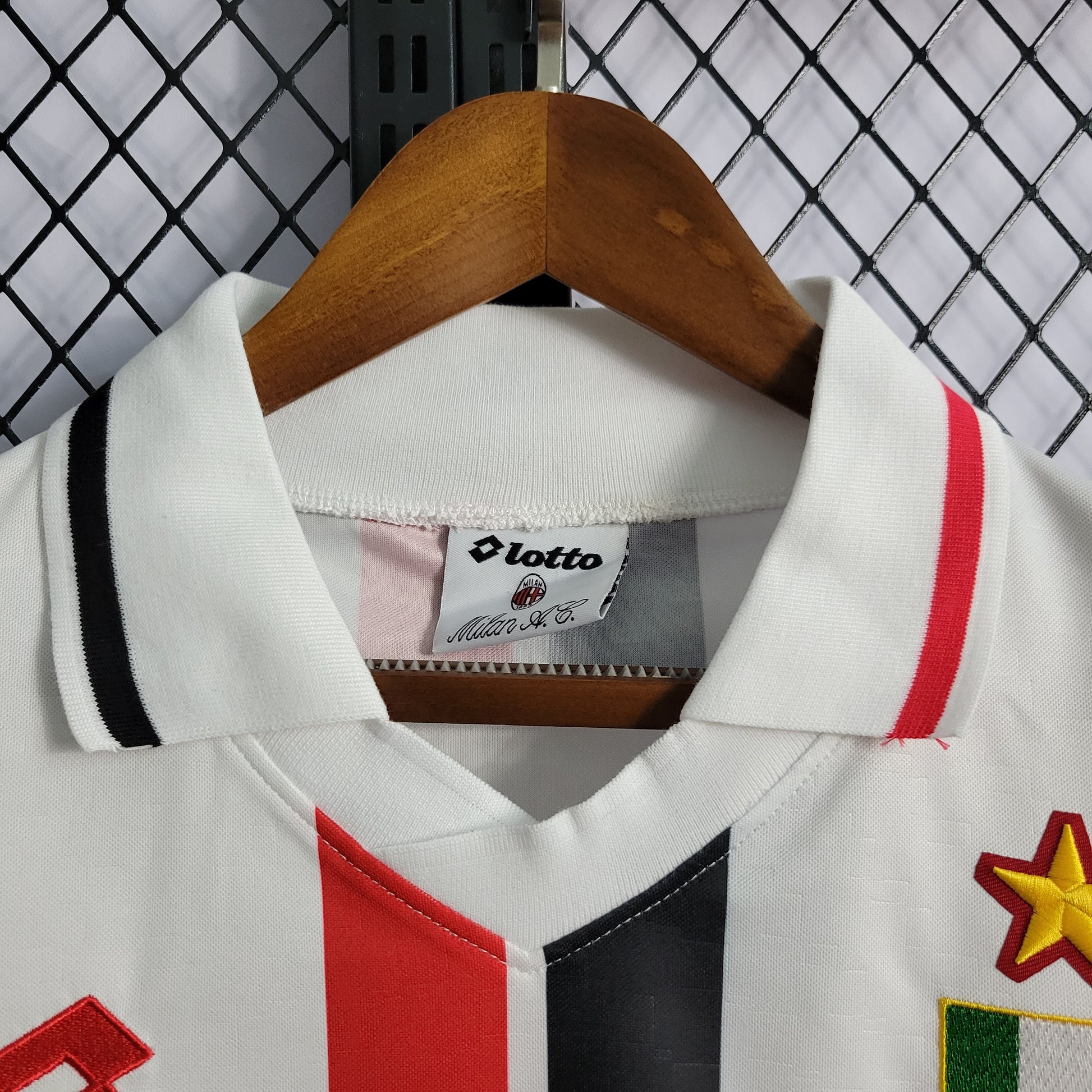 Retro 95/97 AC Milan away S-XXL | 复古/Retro | R | Betty ali Chinese suppliers