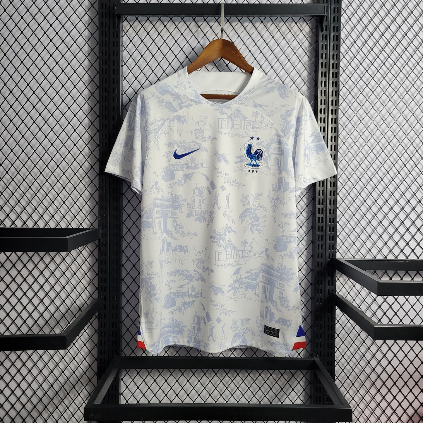 22/23 France Away Size S-3XL（Men's Fan Edition） | 衬衫 | M3-13 | Betty ali Chinese suppliers