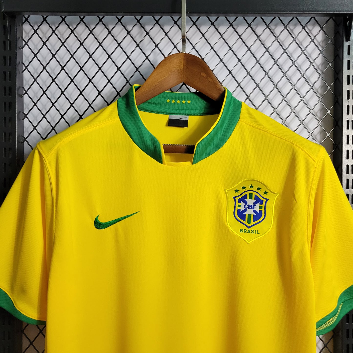 Retro 2006 Brazil home S-XXL | 复古/Retro | R | Betty ali Chinese suppliers