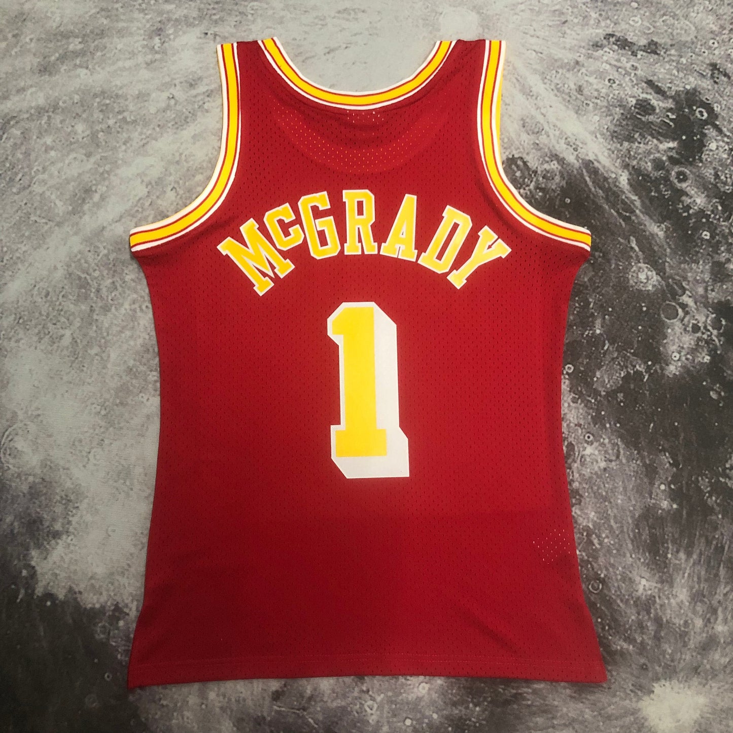 MN hot-pressed retro jersey: SW Rockets 04/05 season red #1 McGradyNBA | NBA | NBA | Betty ali Chinese suppliers