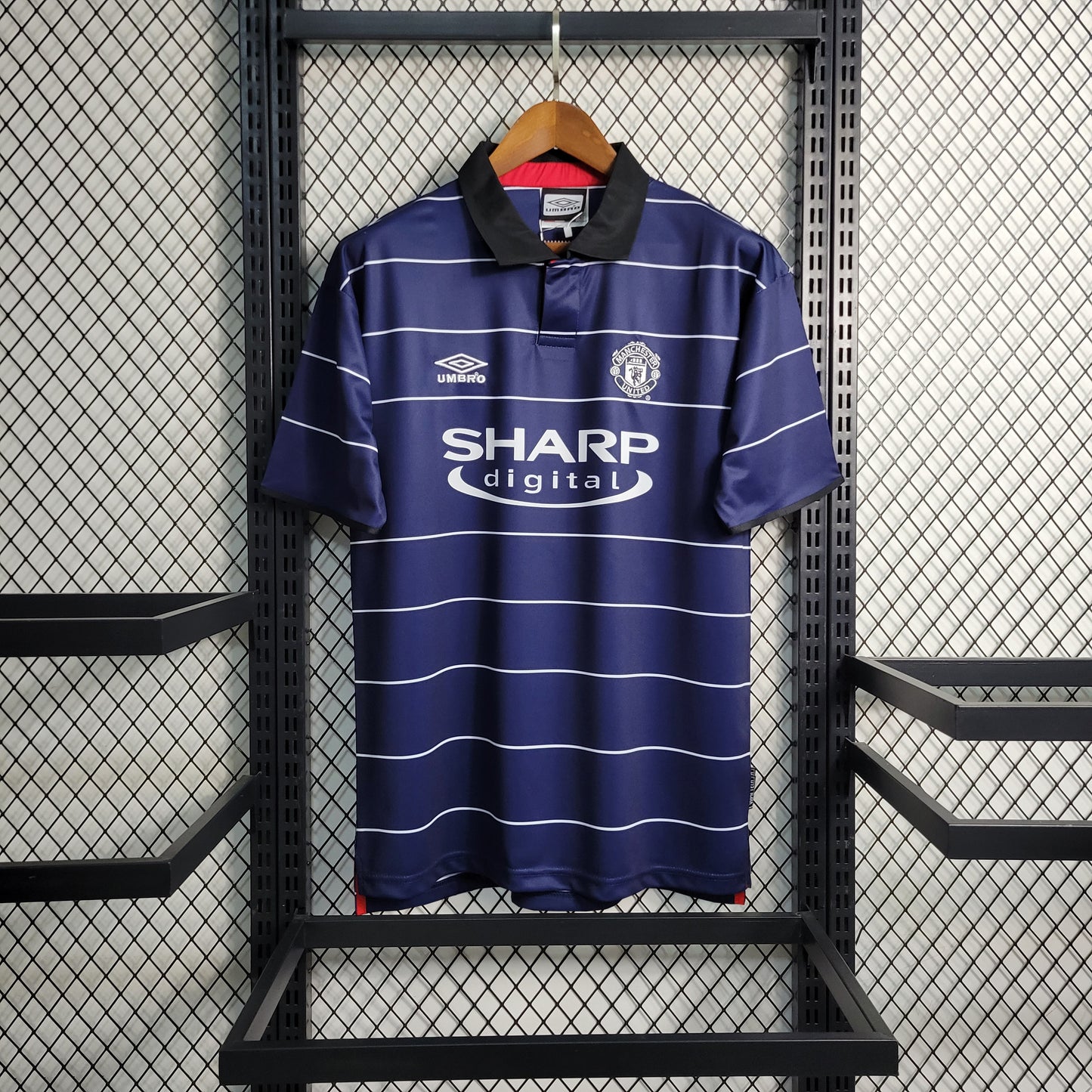 Retro 1999/00 Manchester United away size S-XXL | 复古/Retro | R | Betty ali Chinese suppliers