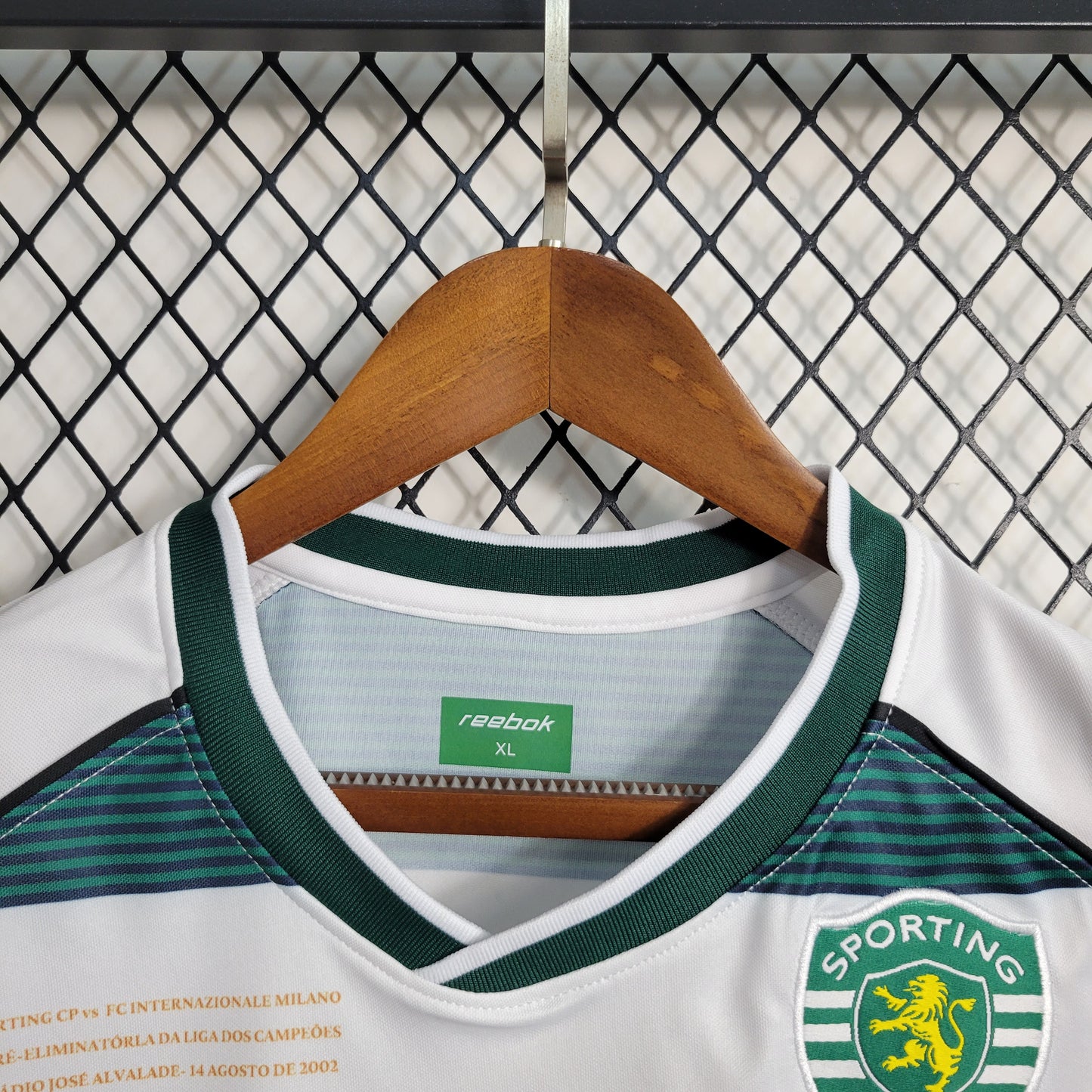 Retro 01-03 Sporting Lisbon, Portugal Home Size S-XXL | 复古/Retro | R | Betty ali Chinese suppliers