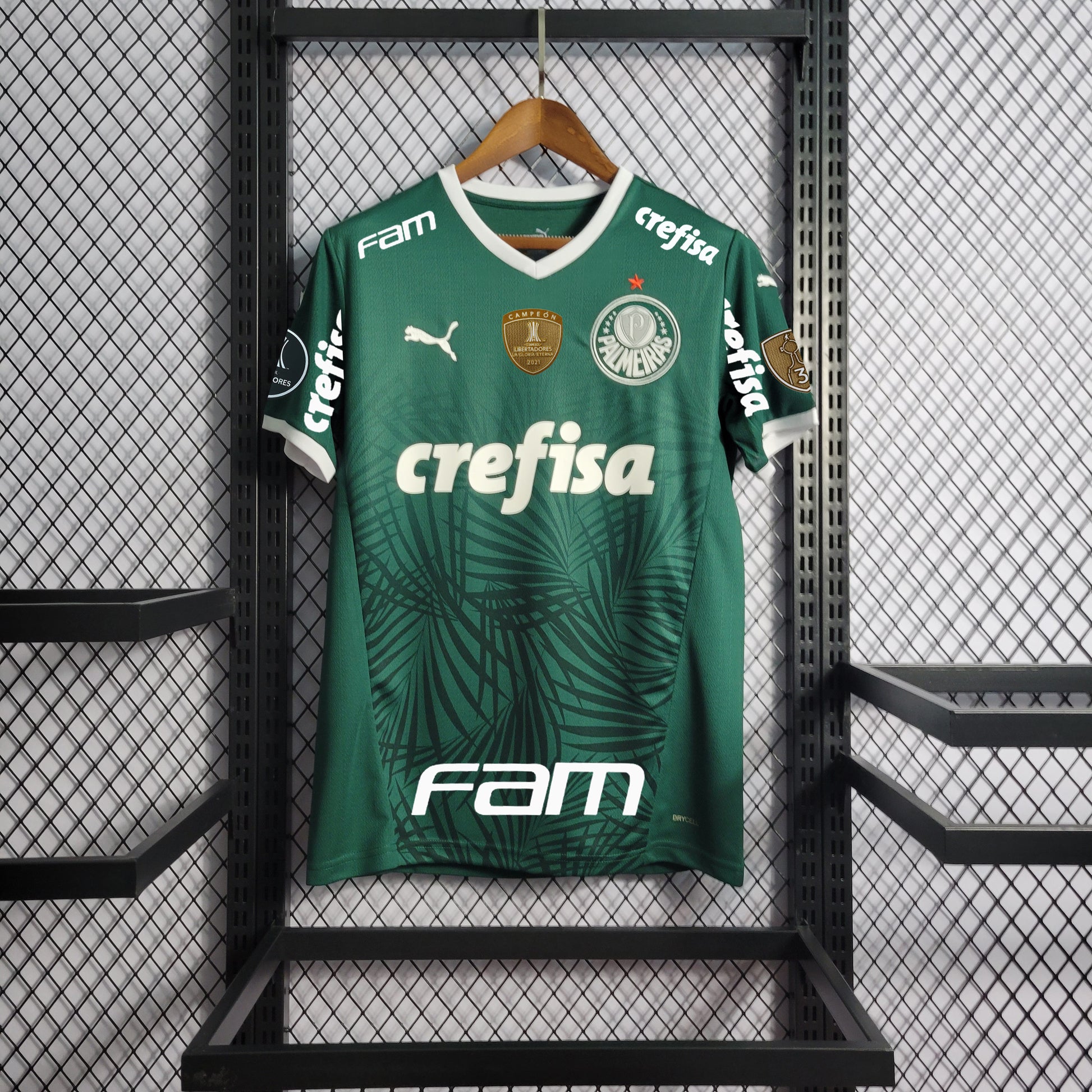 Palmeiras + All Sponsors + Patches（Men's Fan Edition） | 衬衫 | Betty ali Chinese suppliers