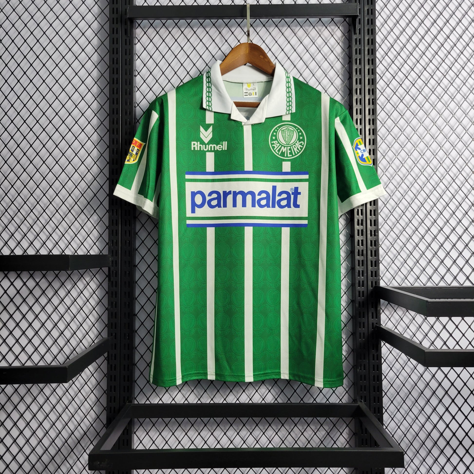 Retro 93/94 Palmeiras home S-XXL（Men's Fan Edition） | 衬衫 | Betty ali Chinese suppliers