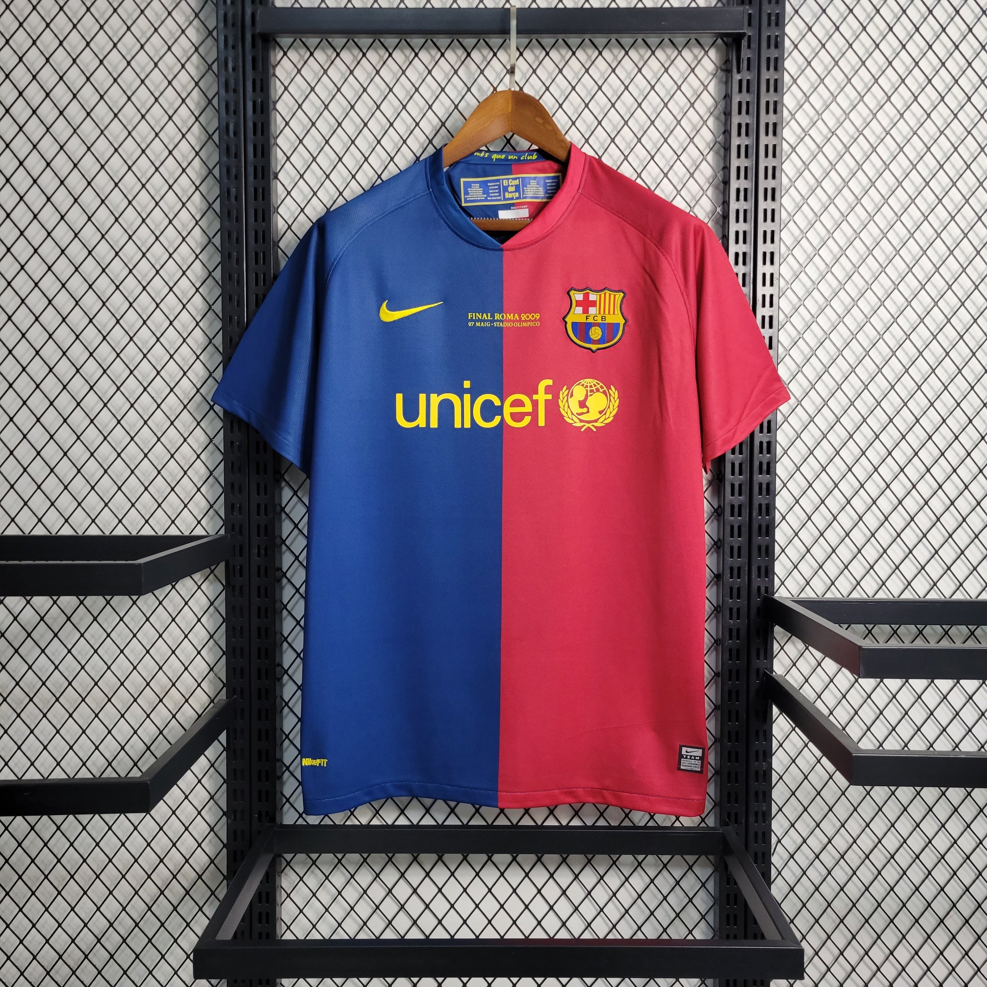 Retro 08-09 Barcelona Home Size S-XX | 复古/Retro | R | Betty ali Chinese suppliers