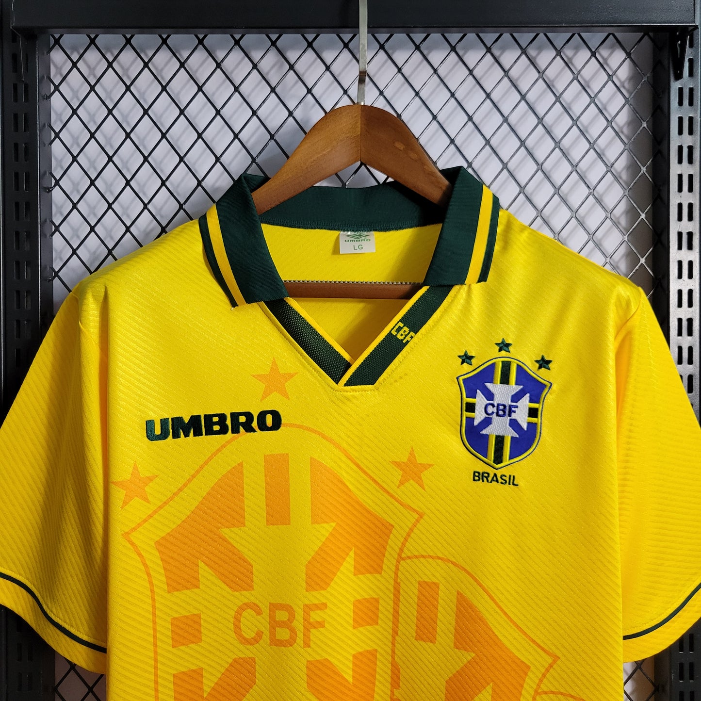 Embroidered Edition 1993/94 Brazil Home Retro S-XXL | 复古/Retro | R | Betty ali Chinese suppliers