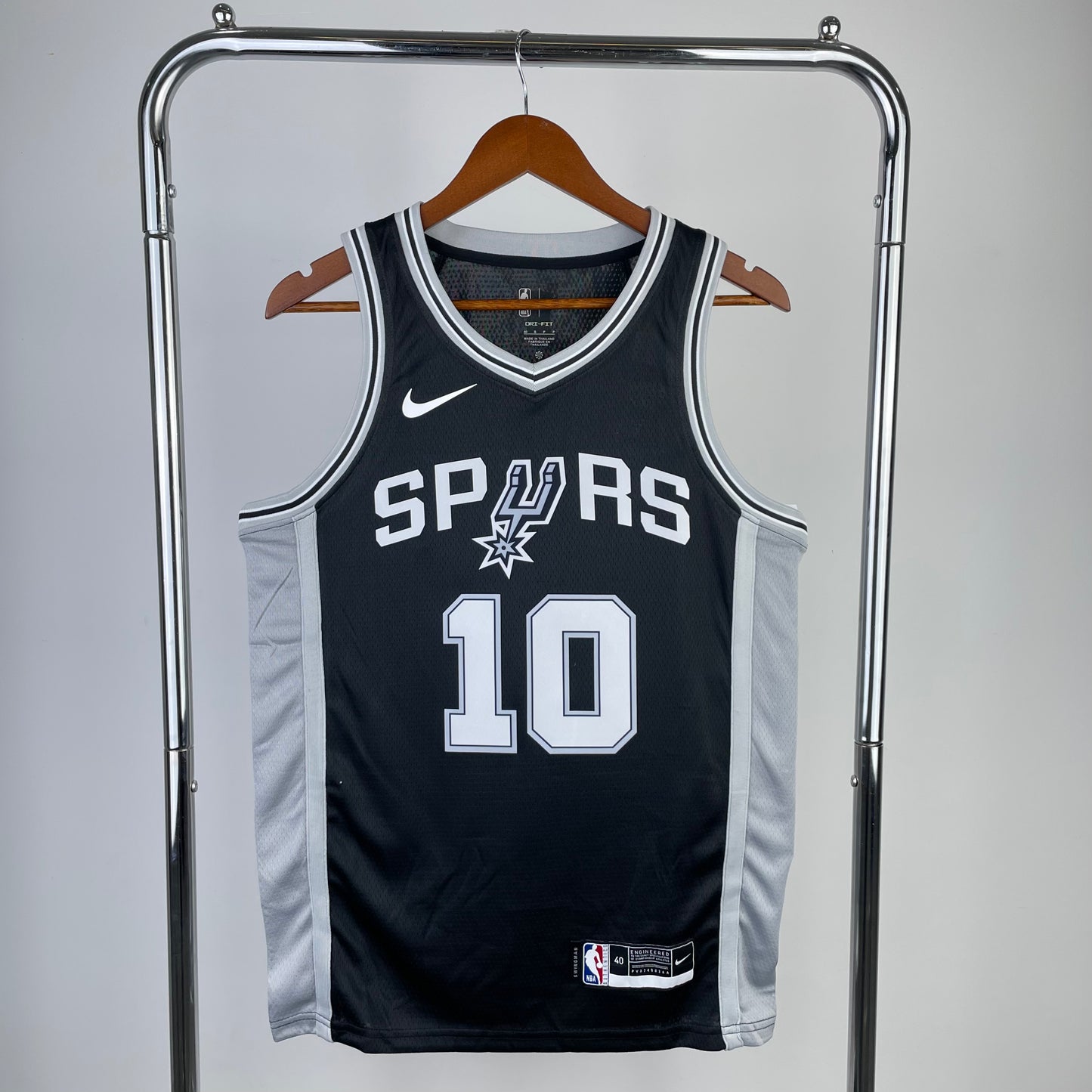 23 season Spurs black #10 Sohan  NBA | NBA | NBA | Betty ali Chinese suppliers